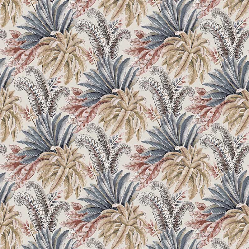 Purchase Sample - W7614-01 Paloma Terracotta/Ochre/Steel Osborne & Little Wallpaper