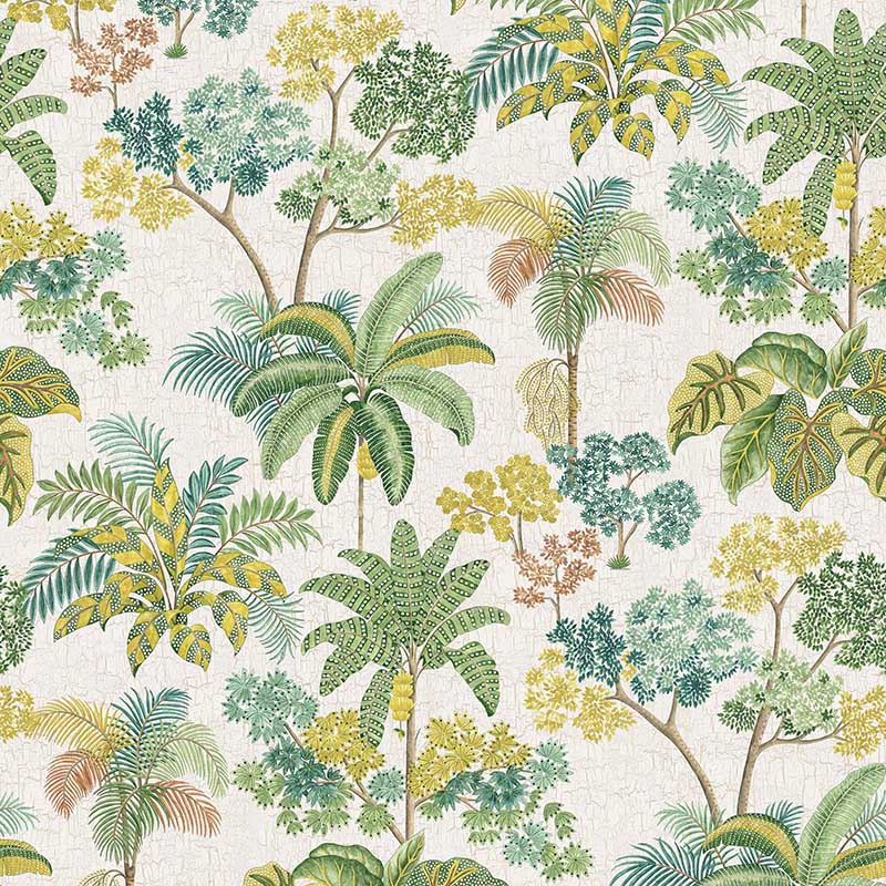 Purchase Sample - W7616-01 Malabar Apple Green Osborne & Little Wallpaper