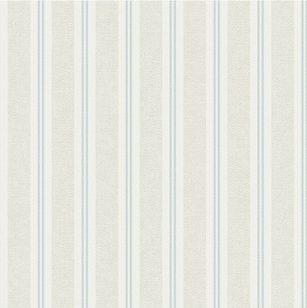 Sample WBP11404P.WT.0 Ticking Stripe Clear Skies Geometric Winfield Thybony Wallpaper
