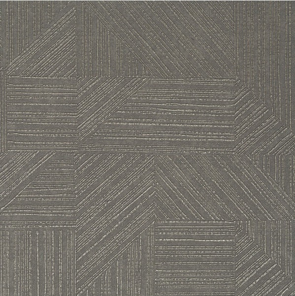 Sample WHF1415.WT.0 Belcaro Shitake Geometric Winfield Thybony Wallpaper