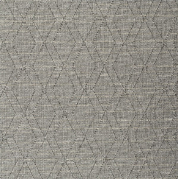 Sample WHF3110.WT.0 Archetype Slate Diamond Winfield Thybony Wallpaper