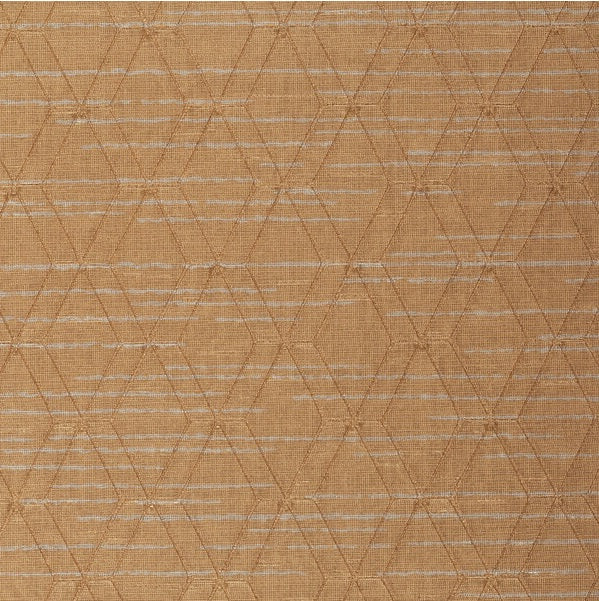 Sample WHF3117.WT.0 Archetype Copper Diamond Winfield Thybony Wallpaper
