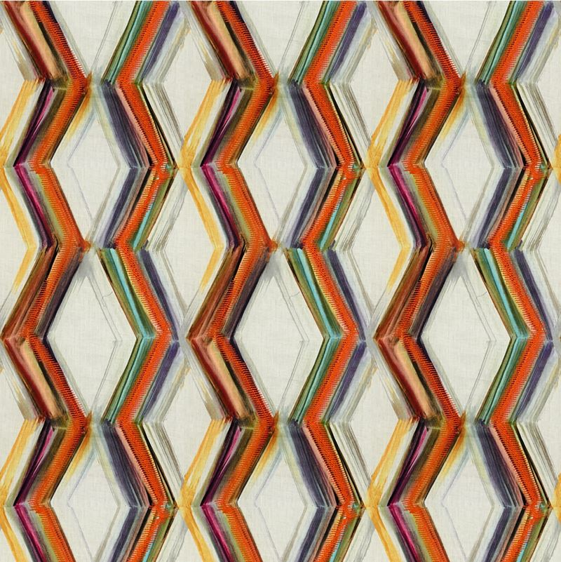 Sample WHIMSICAL.1210.0 White Multipurpose Contemporary Fabric by Kravet Couture