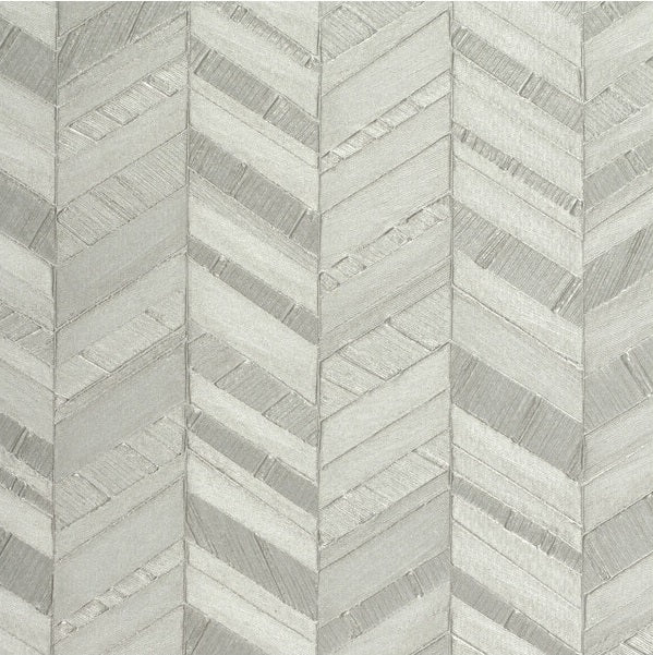 Sample WPW1209.WT.0 Arrow Frosted Glass Chevron Winfield Thybony Wallpaper