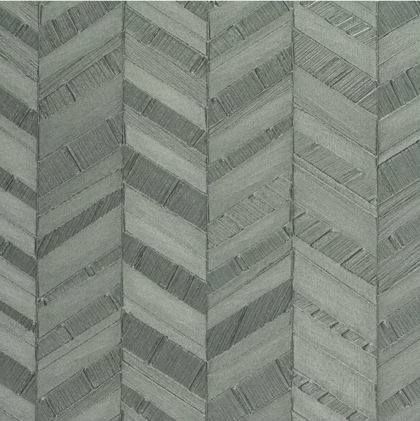 Sample WPW1210.WT.0 Arrow Silver Springs Chevron Winfield Thybony Wallpaper