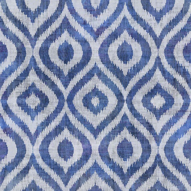 Sample WSH1012.WT.0 Batik Marine Ikat Winfield Thybony Wallpaper