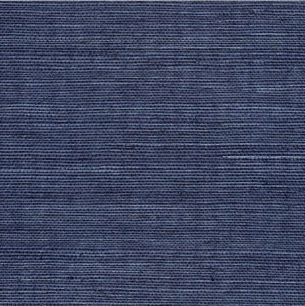 Sample WSS4580.WT.0 Sisal Indigo Solid Winfield Thybony Wallpaper