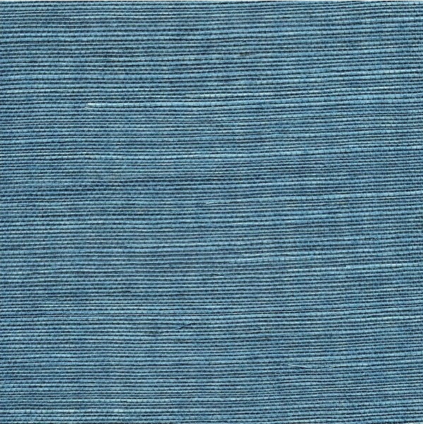 Sample WSS4595.WT.0 Sisal Peacock Blue Solid Winfield Thybony Wallpaper
