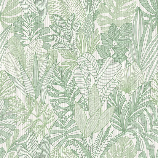 Purchase Wtk20204.Wt.0 Cornish Lane, Green Botanical - Winfield Thybony Wallpaper