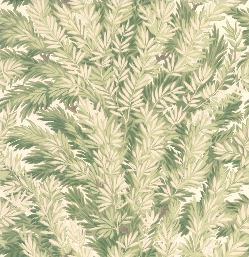 View 100/1003 Cs Florencecourt Olive By Cole and Son Wallpaper