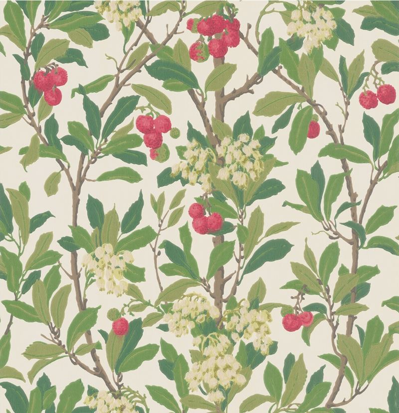 Save on 100/10049 Cs Strawberry Tree Scarlet And Ivory By Cole and Son Wallpaper