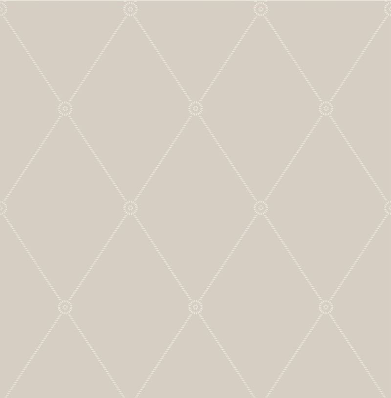 Search 100/13061 Cs Large Georgian Rope Trellis Putty By Cole and Son Wallpaper