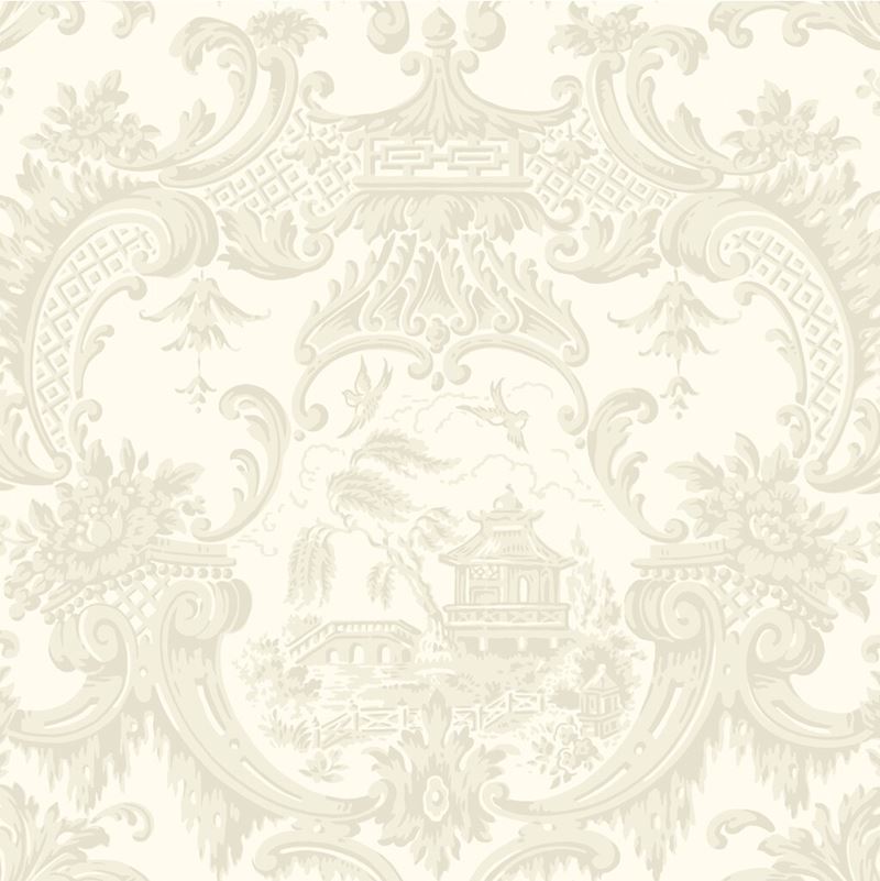 Purchase 100/3010 Cs Chippendale China Ivory By Cole and Son Wallpaper