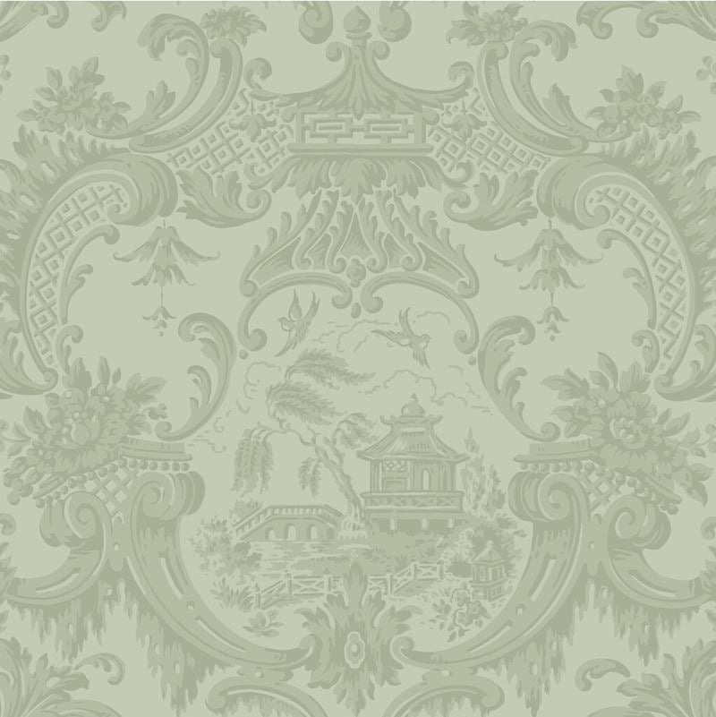 Looking for 100/3013 Cs Chippendale China Olive By Cole and Son Wallpaper