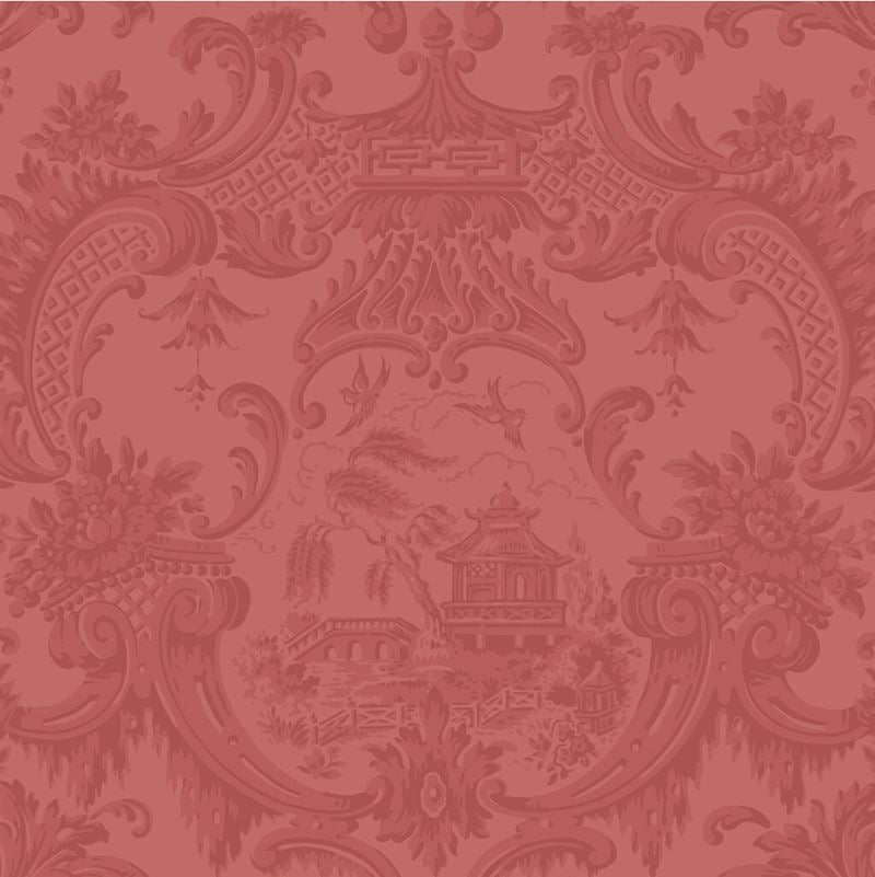Save on 100/3015 Cs Chippendale China Red By Cole and Son Wallpaper