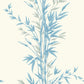 Search 100/5022 Cs Bamboo Blue On Ivory By Cole and Son Wallpaper