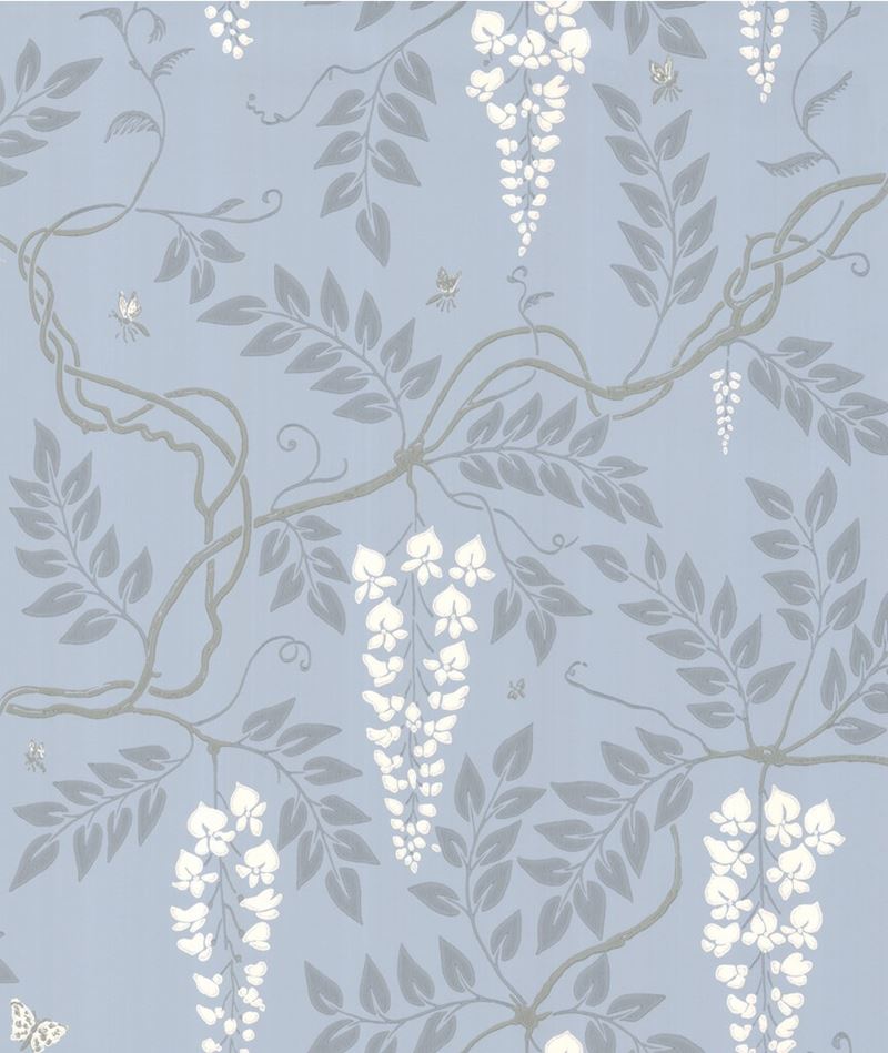 View 100/9043 Cs Egerton Blue By Cole and Son Wallpaper