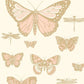 Order 103/15066/Cs Butterflies And Dragonflies Pink On Ivry By Cole and Son Wallpaper
