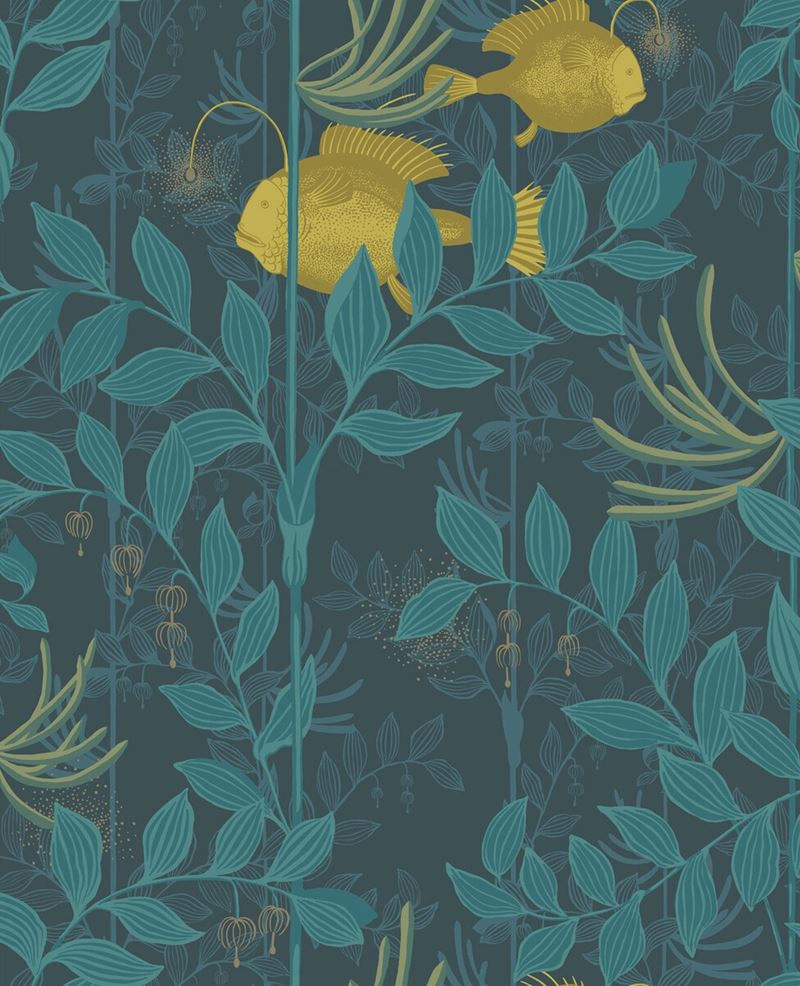 Save on 103/4018 Cs Nautilus Dark Blue By Cole and Son Wallpaper