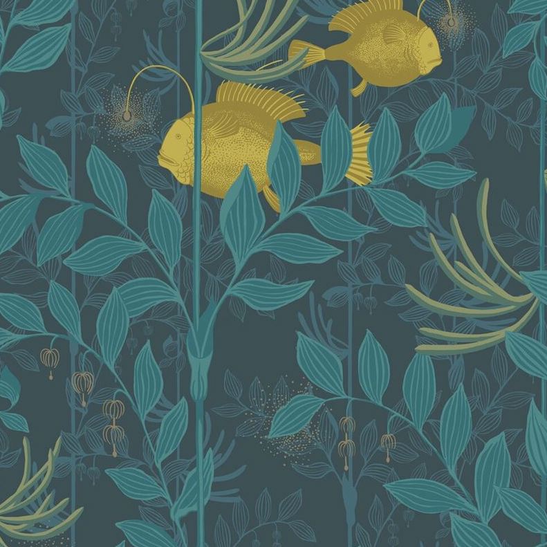 Order 103/4018 Cs Nautilus Dark Blue By Cole and Son Wallpaper