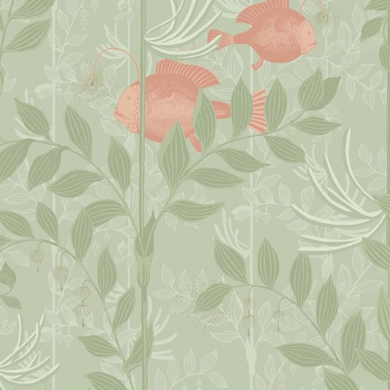 Shop 103/4020 Cs Nautilus Soft Green By Cole and Son Wallpaper
