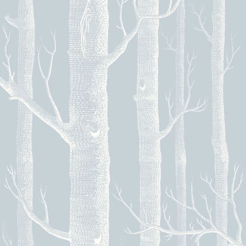 View 103/5022 Cs Woods Powder Blue By Cole and Son Wallpaper