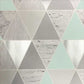 View Graham & Brown Wallpaper Mint Reflections Removable Wallpaper