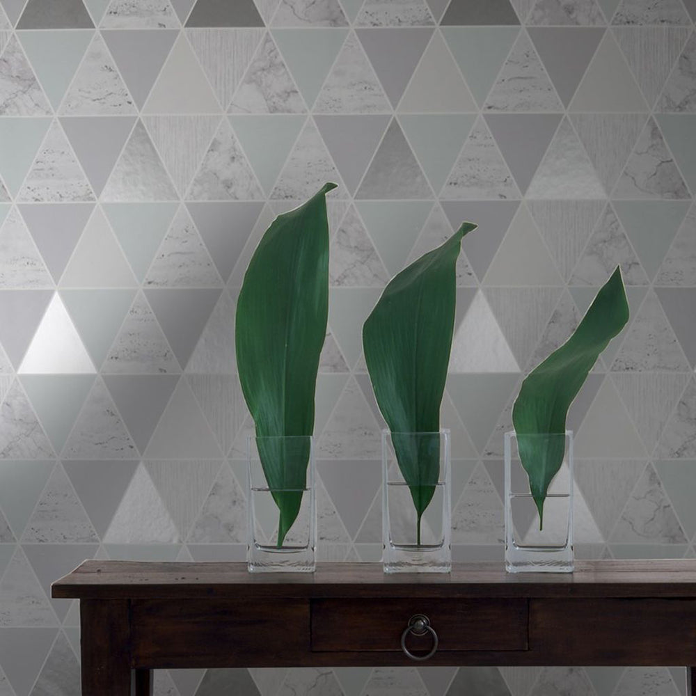 View Graham & Brown Wallpaper Mint Reflections Removable Wallpaper_2
