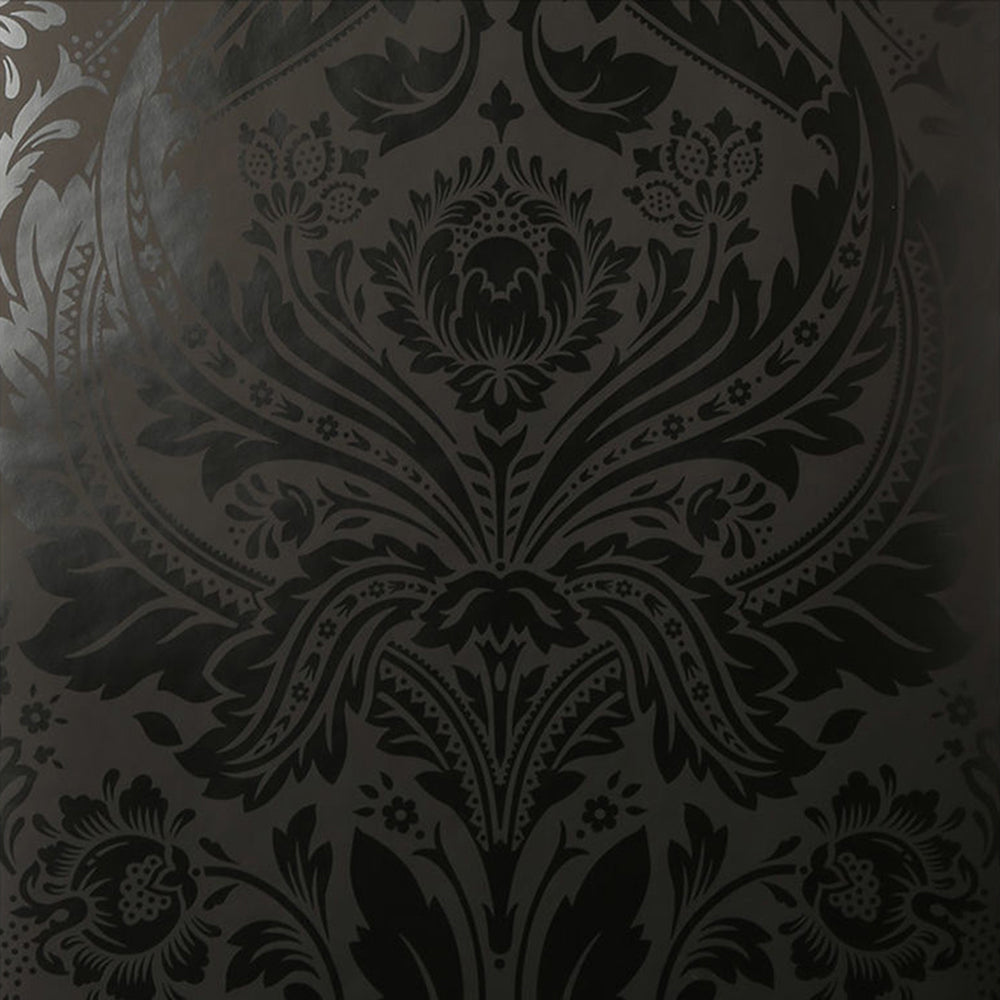 Shop Graham & Brown Wallpaper Desire Black Removable Wallpaper