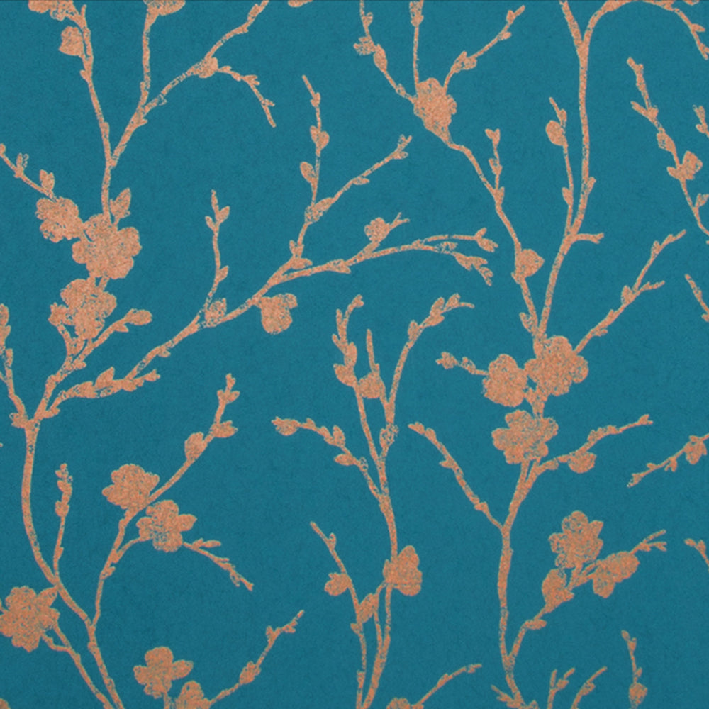 Looking for Graham & Brown Wallpaper Meiying Teal Removable Wallpaper