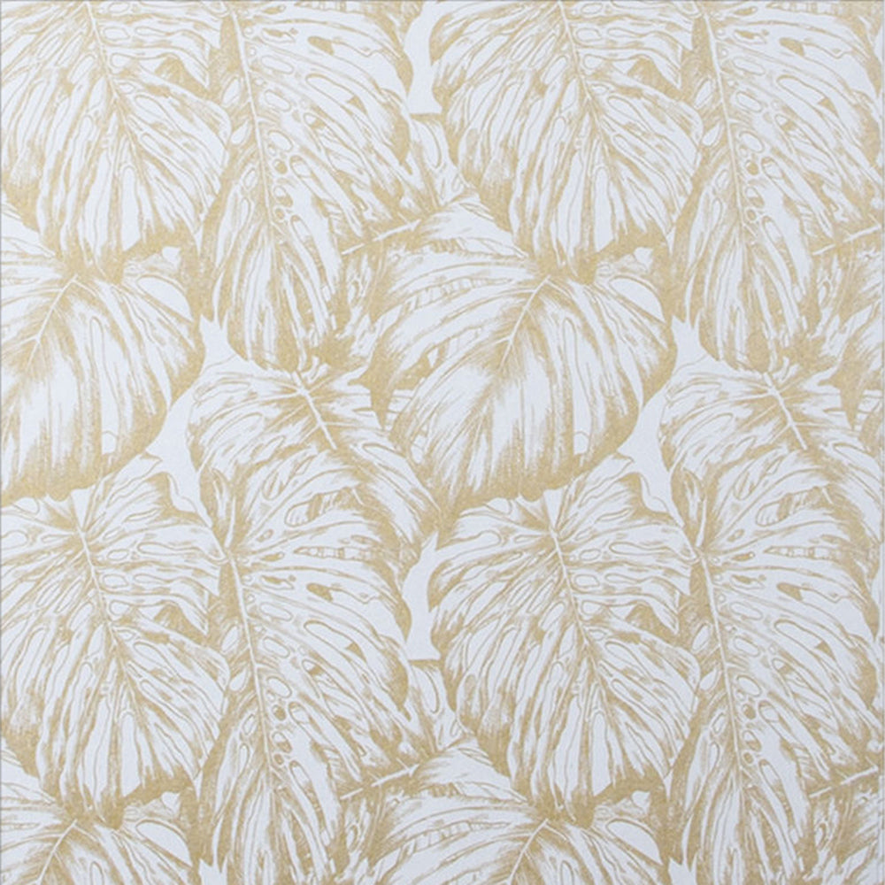 Select Graham & Brown Wallpaper Tropical Pearl and Gold Removable Wallpaper