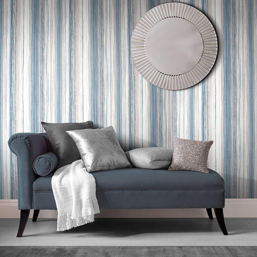 Looking for Graham & Brown Wallpaper Chelsea Stripe Night Sky Removable Wallpaper_2