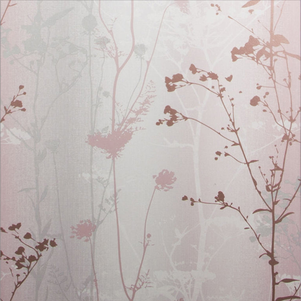 Acquire Graham & Brown Wallpaper Wild Flower Blush Removable Wallpaper