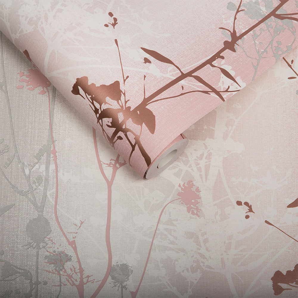 Acquire Graham & Brown Wallpaper Wild Flower Blush Removable Wallpaper_3