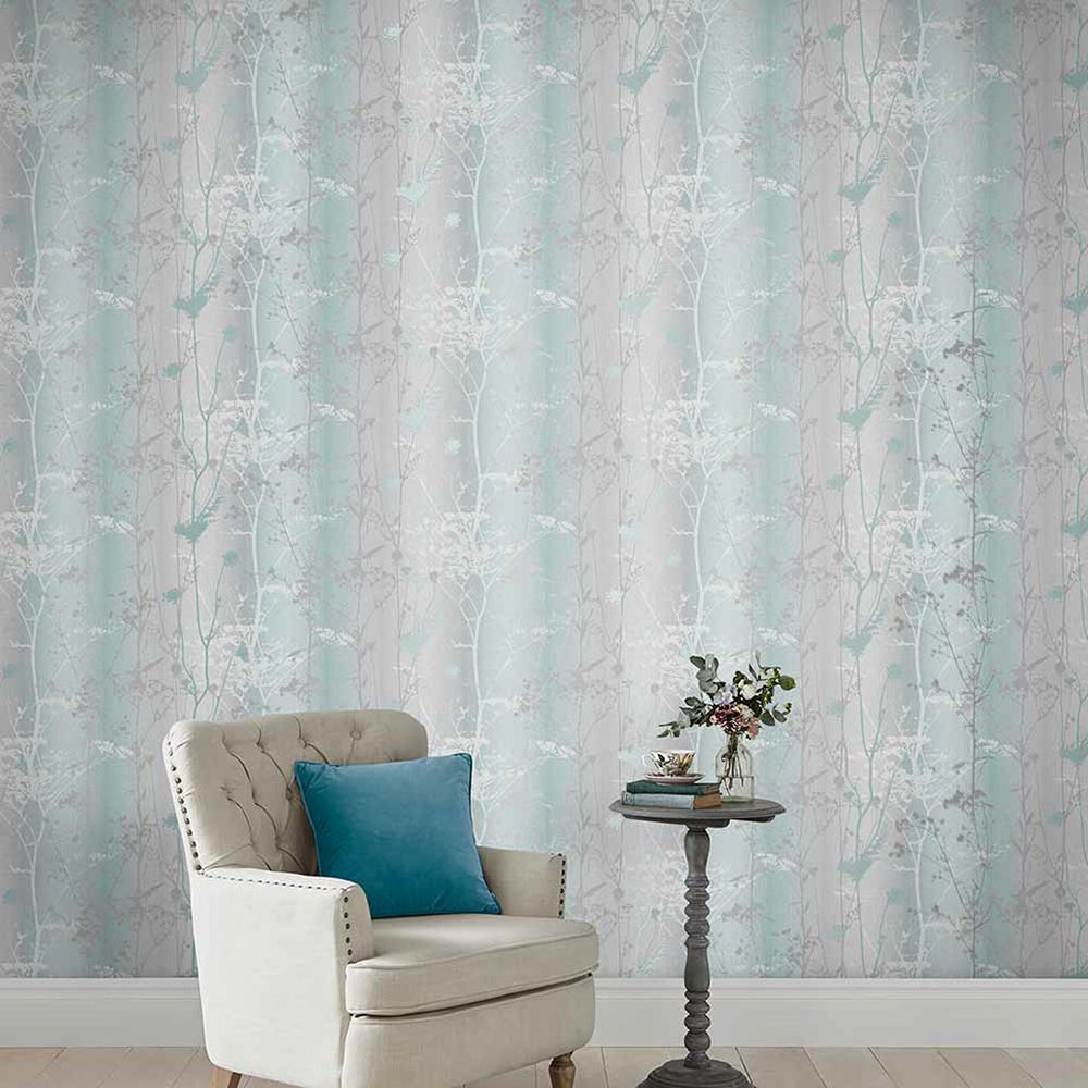 Order Graham & Brown Wallpaper Wild Flower Mint Removable Wallpaper_2