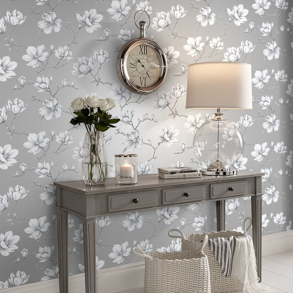 Select Graham & Brown Wallpaper Pierre Platinum Removable Wallpaper_2