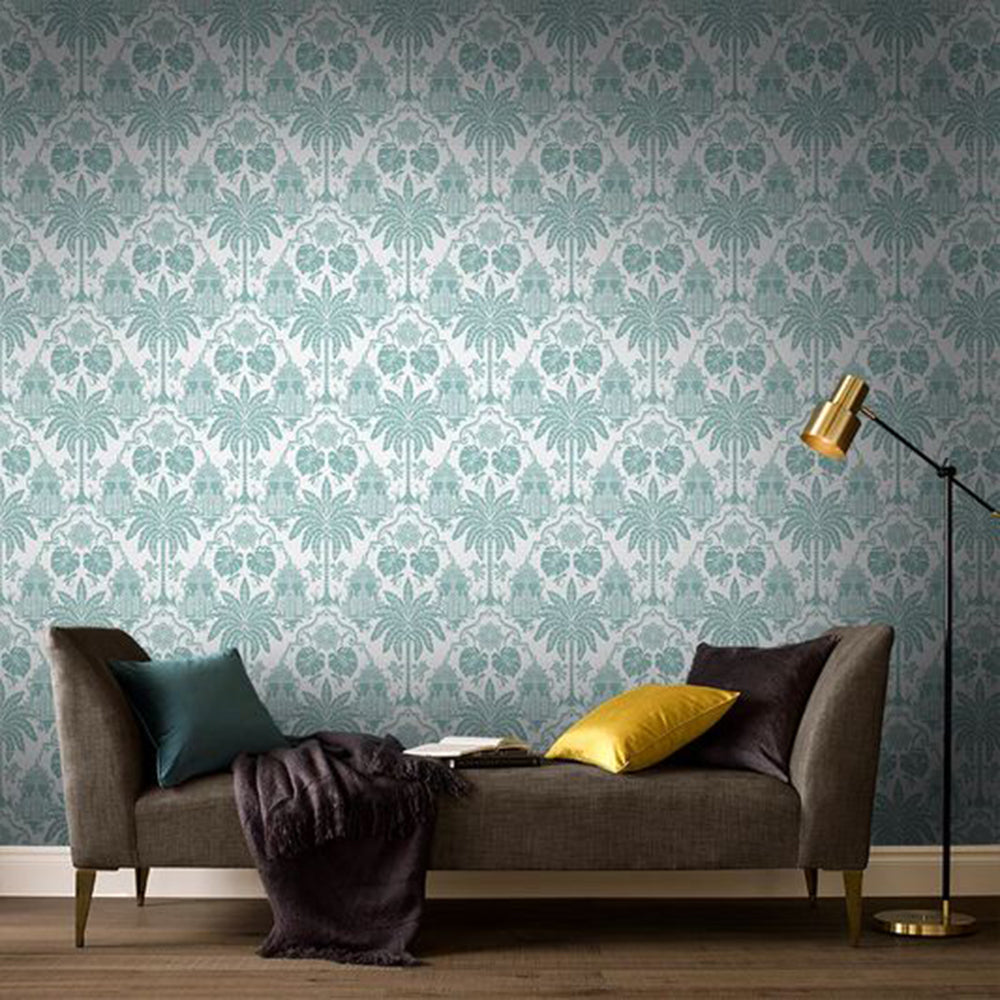 Search Graham & Brown Wallpaper Imperial Green Removable Wallpaper_2