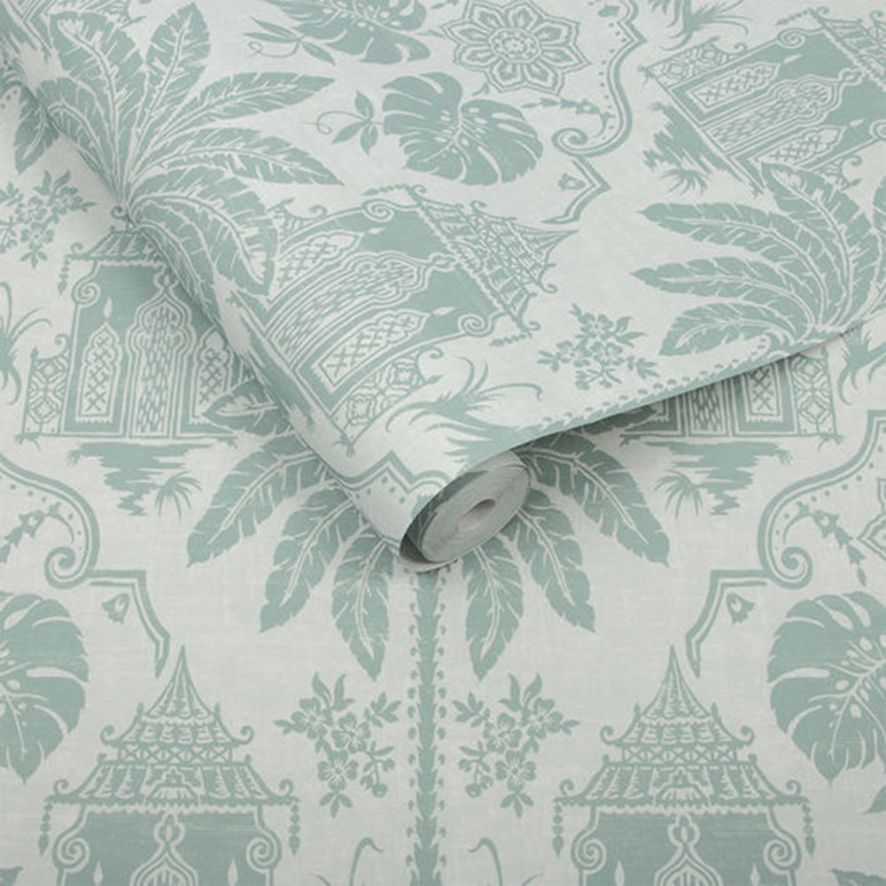 Search Graham & Brown Wallpaper Imperial Green Removable Wallpaper_3