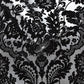 Save on Graham & Brown Wallpaper Gothic Damask Flock Black and Silver Removable Wallpaper_3