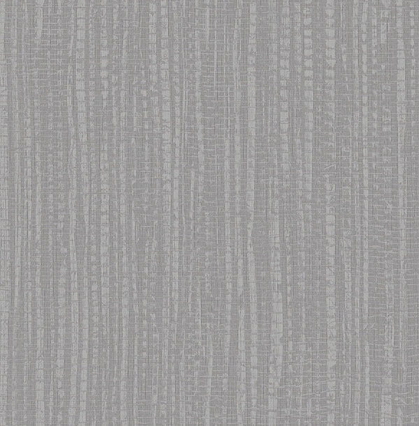 Select Graham & Brown Wallpaper Bamboo Texture Silver Removable Wallpaper