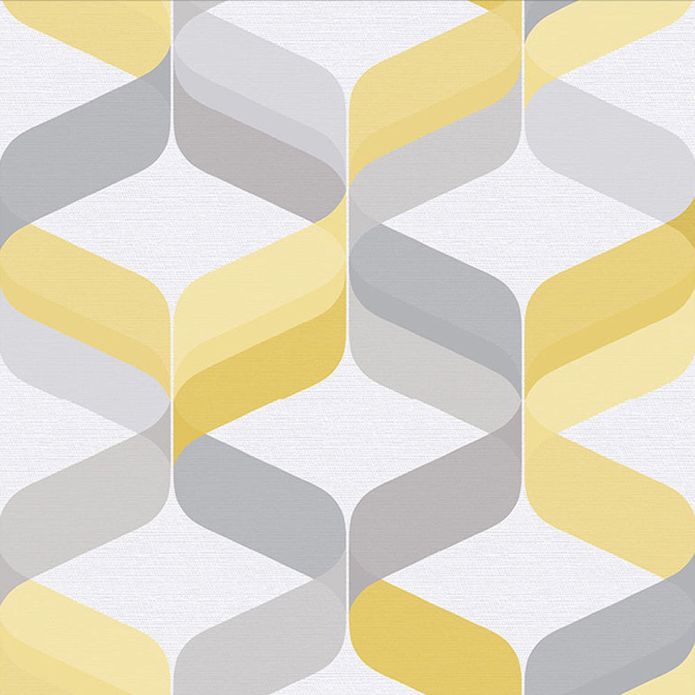 Shop Graham & Brown Wallpaper Retro Lemon Removable Wallpaper