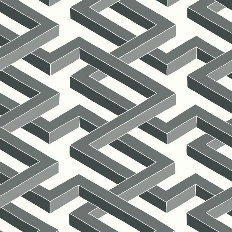 Search 105/1002 Cs Luxor Black And White By Cole and Son Wallpaper