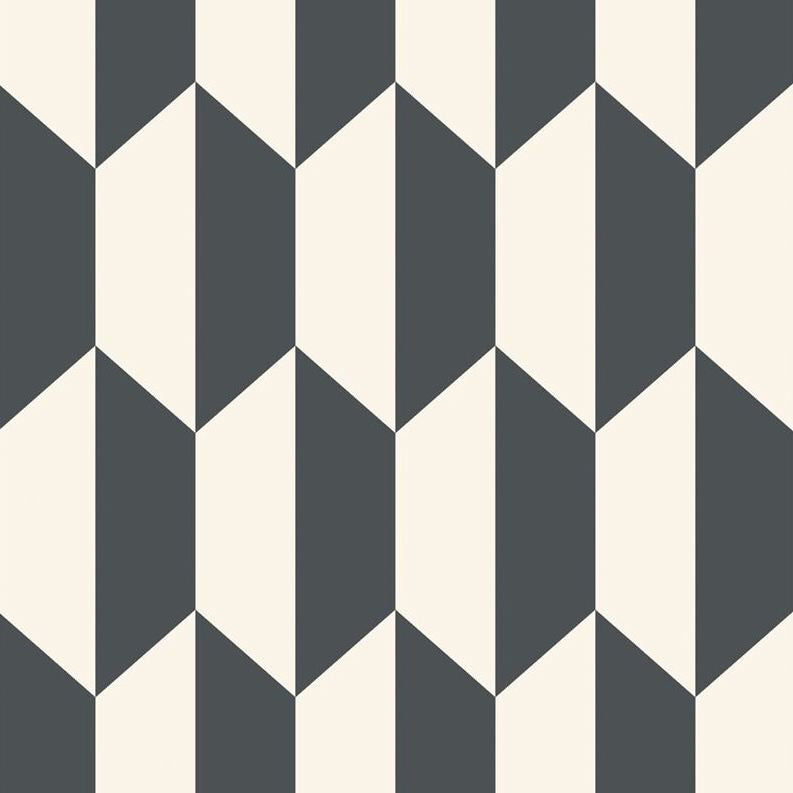 Order 105/12050 Cs Tile Black And White By Cole and Son Wallpaper