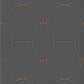 Find 105/6029 Cs Riviera Charcoal By Cole and Son Wallpaper