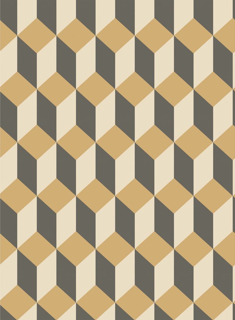 Order 105/7030 Cs Delano Gold And Black By Cole and Son Wallpaper