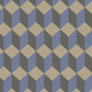 Purchase 105/7034 Cs Delano Blue And Black By Cole and Son Wallpaper