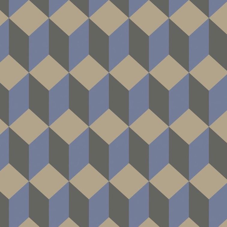 Purchase 105/7034 Cs Delano Blue And Black By Cole and Son Wallpaper