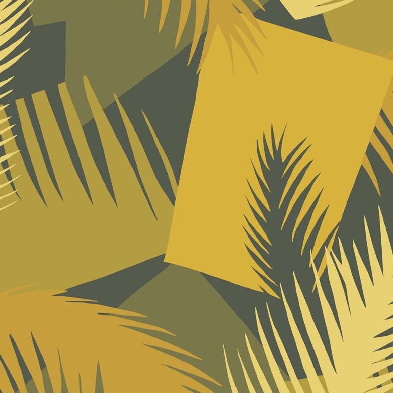 Find 105/8035 Cs Deco Palm Yellow By Cole and Son Wallpaper