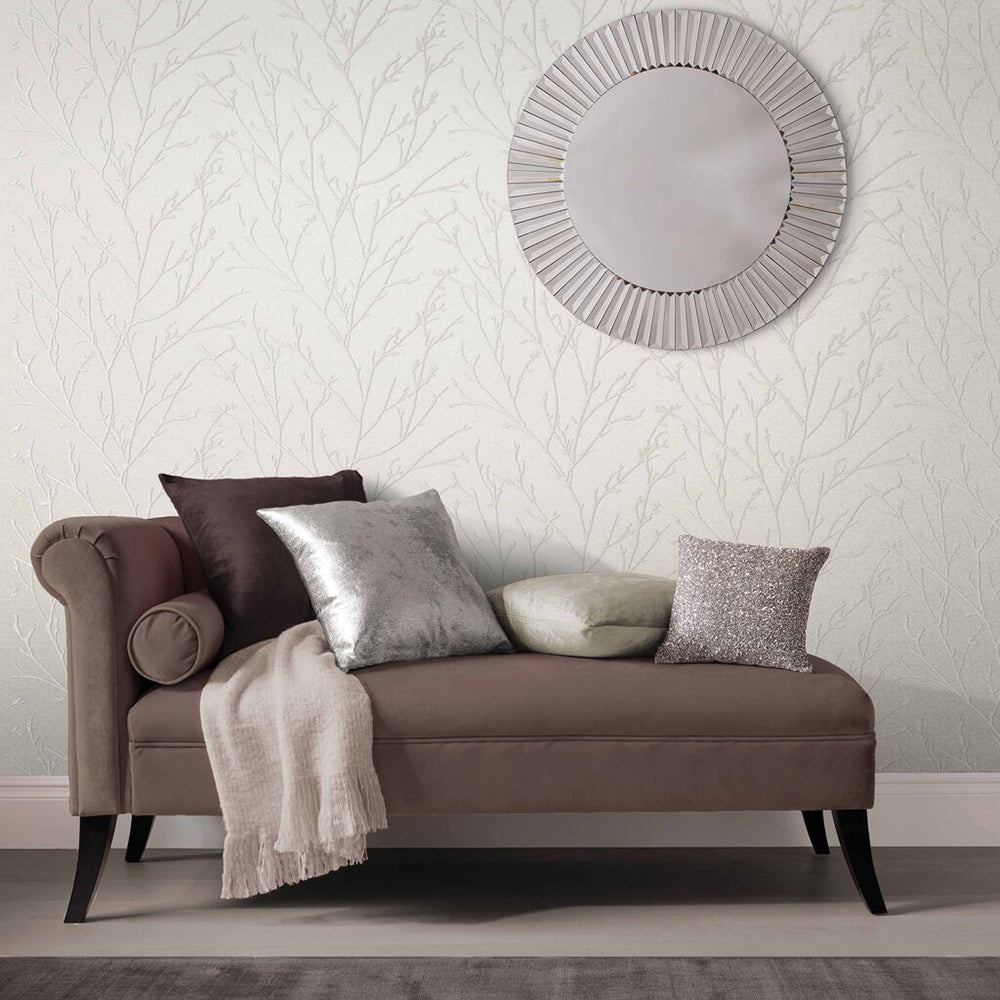 Purchase Graham & Brown Wallpaper Woodland Pearl Removable Wallpaper_2