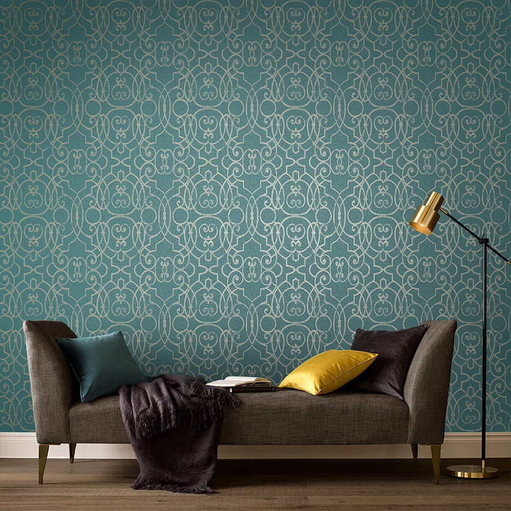 Select Graham & Brown Wallpaper Shoji Jade Removable Wallpaper_2